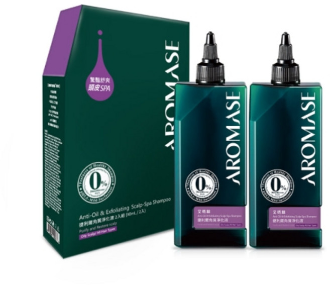 AROMASE 艾瑪絲 捷利爾角質淨化液 - 抗油、去角質、頭皮SPA, 2入, 90mL