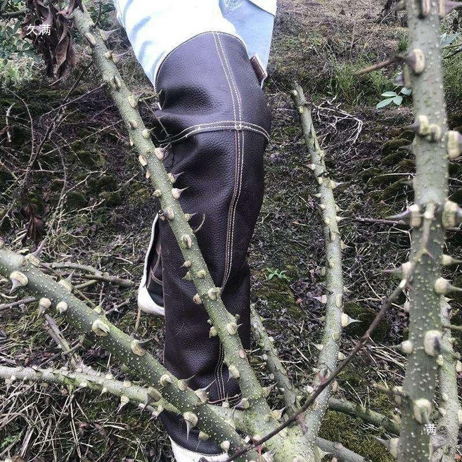 등산 레깅스 뱀방지 보호대 찔림 가시 바지 여성 벌초, 1_복숭아