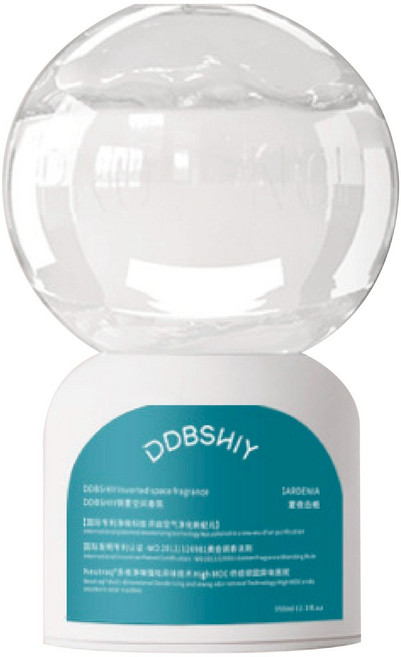 DDBSHIY 倒置空間香氛 持久清新 去除異味 多種香氛選擇, 1個, 350L, 夏夜白梔