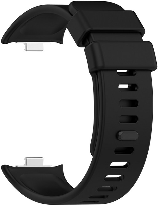 TAOMI 레드미 워치4 실리콘 스트랩, 블랙