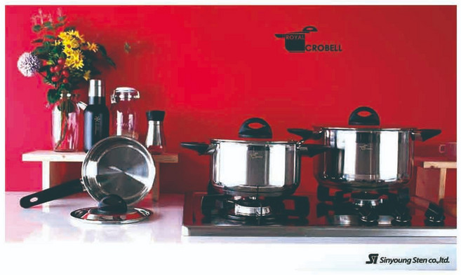 크로벨 로얄 프릭션 스테인레스 냄비 3중바닥 인덕션 편수 냄비, 로얄크로벨 5종 풀세트, 1개