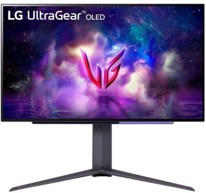 LG 27GS95QE 27인치 울트라기어 OLED 게이밍 모니터 QHD 240Hz 0.03ms 디스플레이HDR 트루 블랙 400 AMD 프리싱크 프리미엄 프로 NVIDIA GS, Black_27 inch, 1개