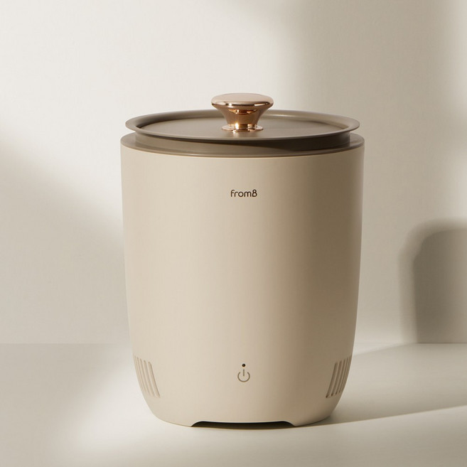 프롬비 냄새싹 음식물 처리기 무소음 냉각 건조기, 베이지, FG257