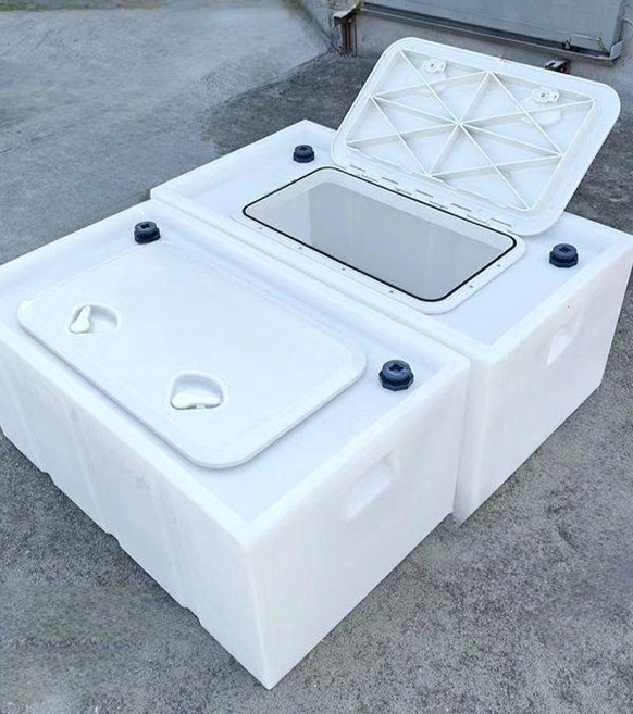 횟집 물고기통 활어 운반 통 수조 상자 플리스틱 탱크 물탱크 이송 운송, 80L / 75x40x35 입구52x16.5