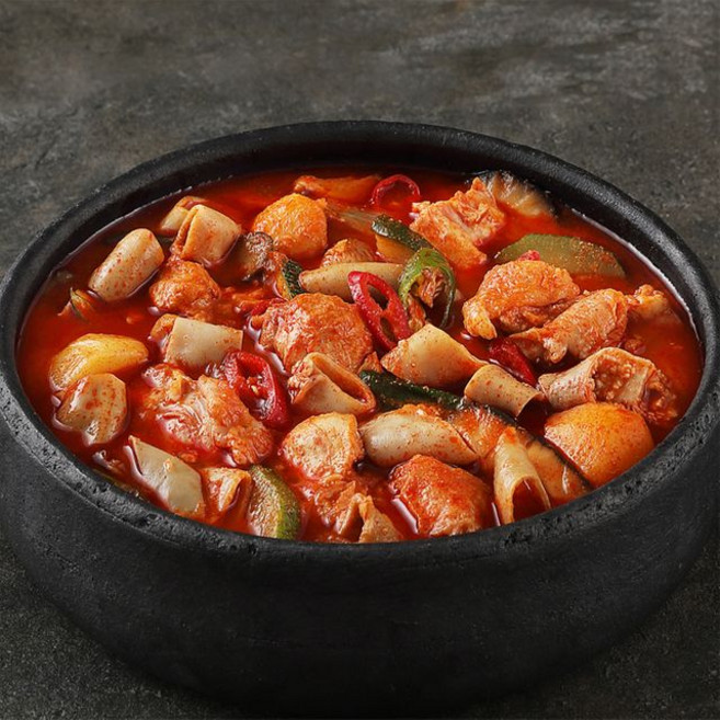 서원 곱창전골 곱도리탕 닭볶음탕 낙곱새 밀키트 캠핑 매콤 안주 400g 4인분, 2개