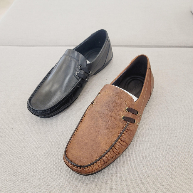 미셸by탠디 [[한정특가세일]] 세련된 멋스러움 너무 편한 소가죽 세미 케쥬얼 드라이빙 슈즈