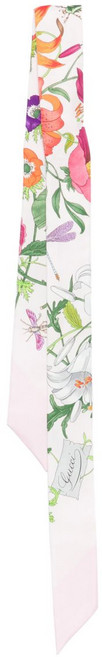 구찌 플로럴 패턴 스카프