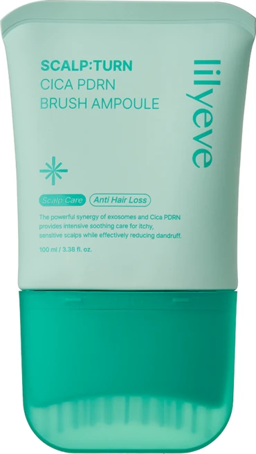릴리이브 스칼프턴 시카 PDRN 앰플 탈모 쿨링 지성 비듬 각질 스케일링, 1개, 100ml - 쿠팡