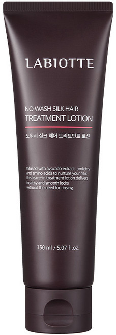 라비오뜨 노워시 실크 헤어 트리트먼트 세라마이드 로션 열손상/손상모방지 헤어큐티클 코팅, 1개, 150ml