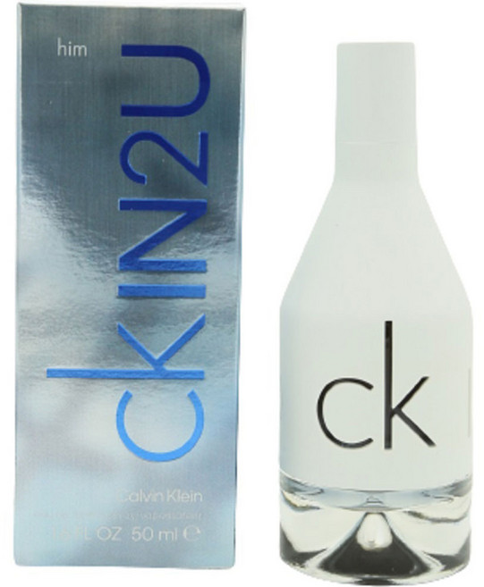 캘빈클라인 인 2 유 남성용 오 드 뚜왈렛, 50ml, 1개