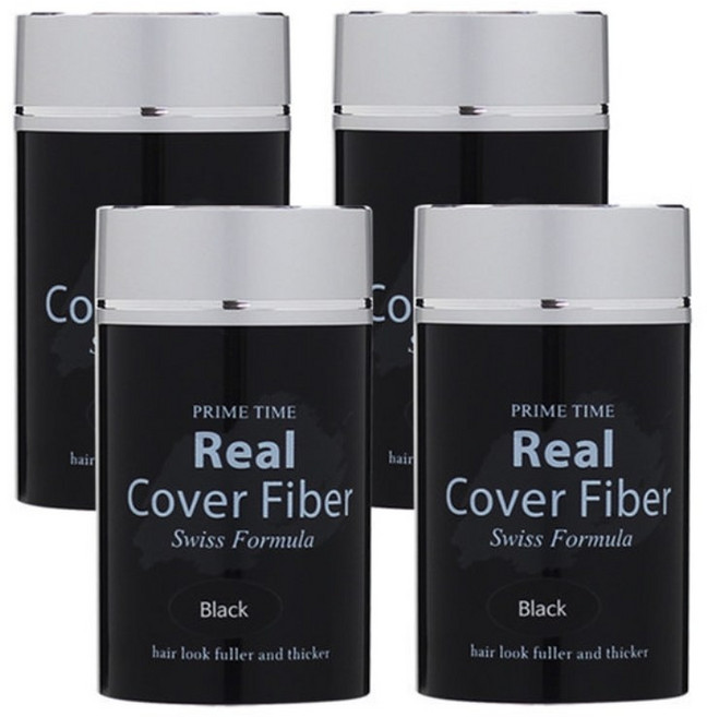 리얼커버 흑채 24g x 4개