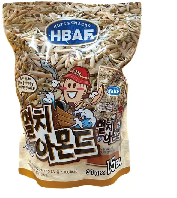 HBAF 멸치 아몬드 30g x 15개, 1개