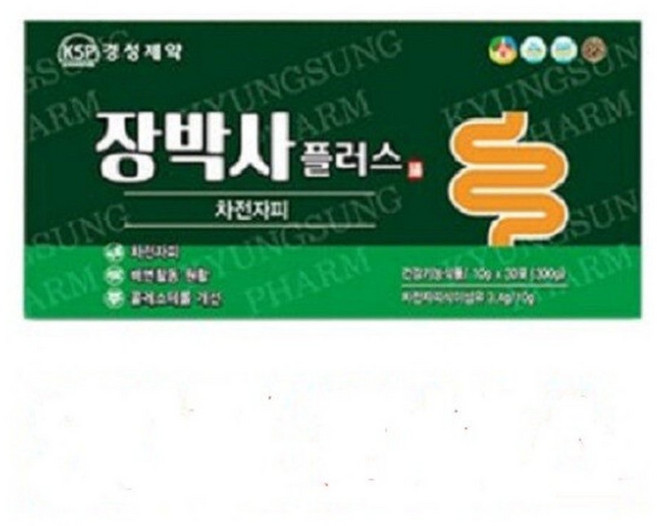 경성제약 장박사 배변 원활 식후 당 조절 30포 장박사 플러스, 10g, 30개