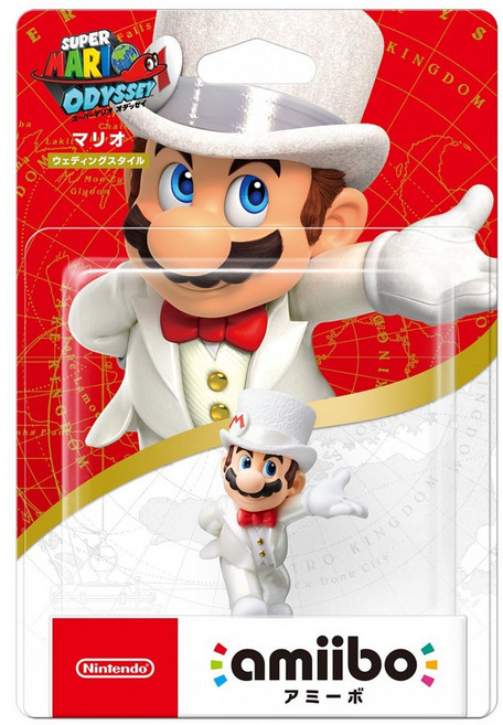 닌텐도 amiibo(아미보) 정품 마리오 오디세이 웨딩 마리오 AMIIBO 새상품