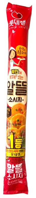롯데햄 알뜰 소시지, 650g, 10개