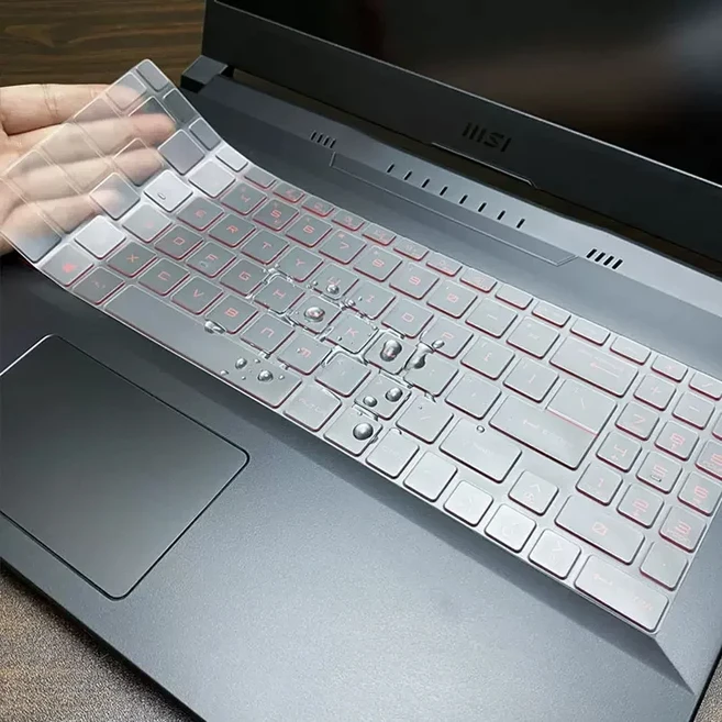 호환 MSI KATANA 15 17 13VEK B13VGK 13VFK B12VEK B12VFK B12VGK MSI PULSE 15 17 B12V B13V 실리콘 노트, 01 TPU