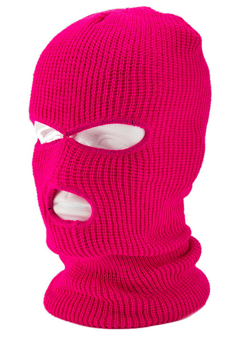 마미손 복면 마스크 라이딩 배달 얼굴 연말 파티 도둑 코스튬 분장 방한 워머, 핑크, 1개