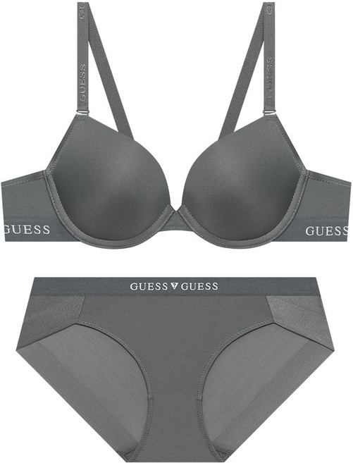 게스 언더웨어 플레인 브라팬티세트