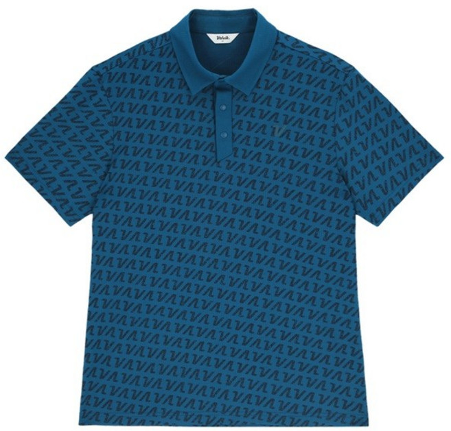 볼빅 남성 V 패턴 프린트 제에리 반팔 티셔츠 VMTSQ408 3152103