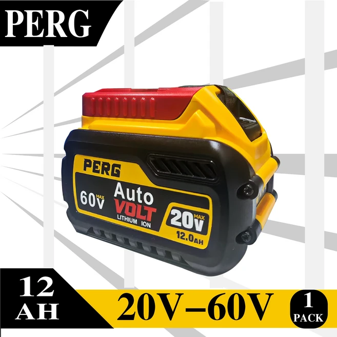 호환12AH 20V60V는 DeWalt 60V MAX 리튬 이온 배터리 DCB612 DCB609 전동 공구 전용 교체 최적합니다., 06 20V 60V 12AHX1, 01 China Mainland