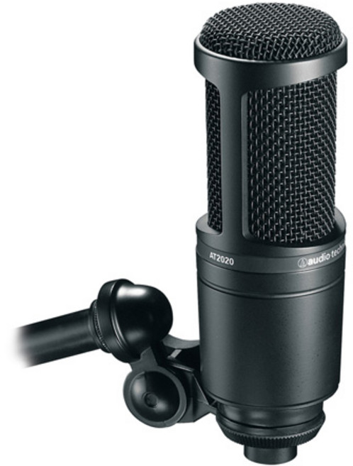 오디오테크니카 유선 단일지향성 콘덴서 마이크, AT2020