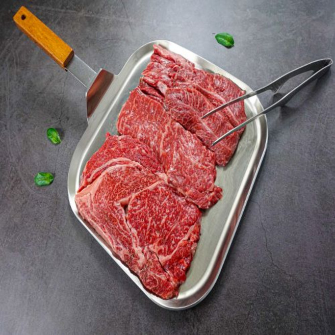 1++ 한우홈파티 감사세트 꽃등심 채끝등심 + 특수부위 (살치살 치마살 새우살 부채살 갈비살), 선물포장용, 1개