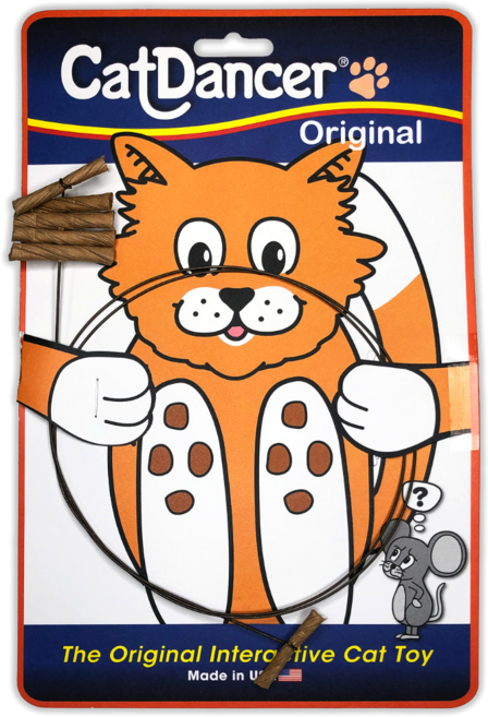 캣댄서 오리지널 고양이 낚시대 장난감, 1개