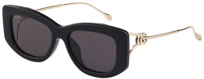 GUCCI 黑色墨鏡太陽眼鏡 GG1566SA