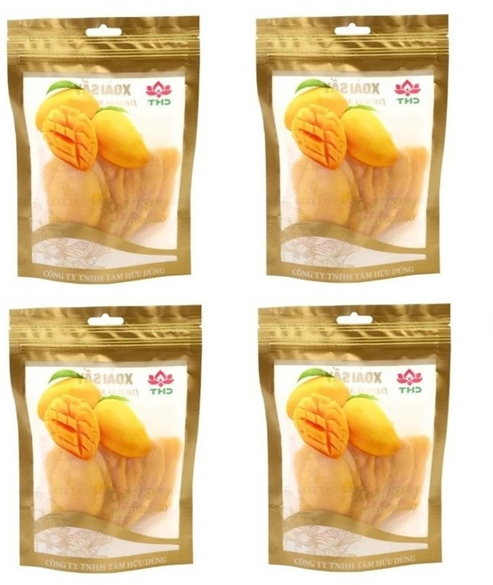 베트남 THD 반건조 건망고 말린망고, 4개, 100g