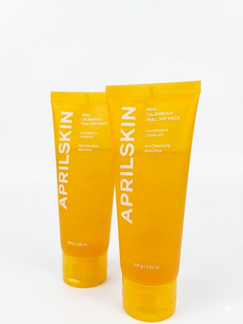 에이프릴스킨 리얼 카렌둘라 필오프팩 100g+100g, 1개, 1개입
