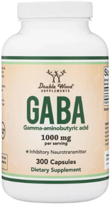 Double Wood Supplements DWS GABA 1000mg 300캡슐, 1개, 300정, 1개 - 쿠팡