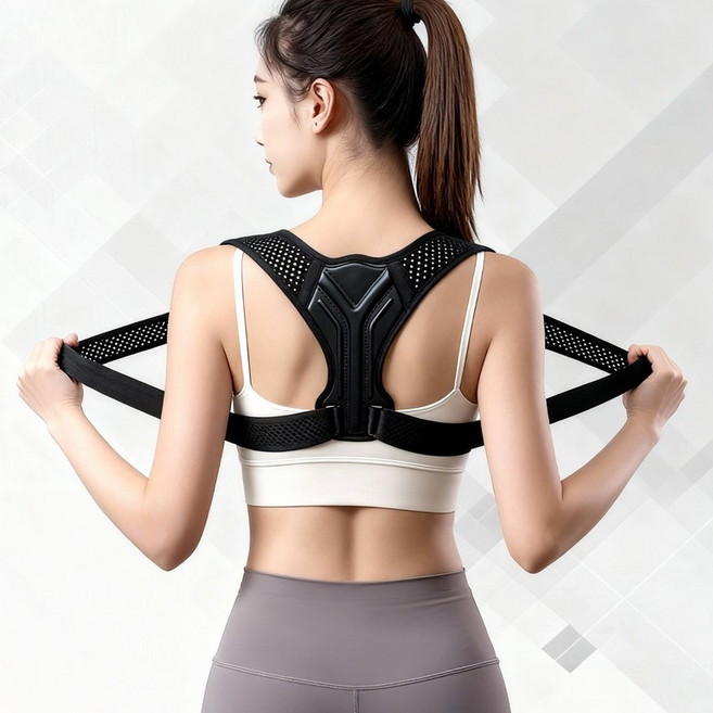 라워스 편안한 가볍고 바른자세 남여공용 밴드, 1개