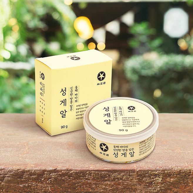 씨트리 성게알 통조림 단품 [90g] 국내산 보라성게 우니, 1개, 90g