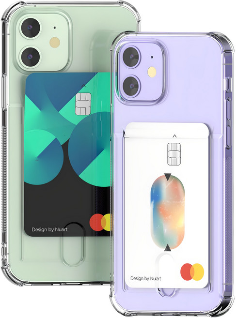 누아트 에어프레임 카드 수납 휴대폰 젤리케이스