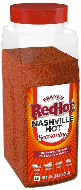 Frank's RedHot 내쉬빌 핫 시즈닝 500g(17.7온스), 1개, 500g