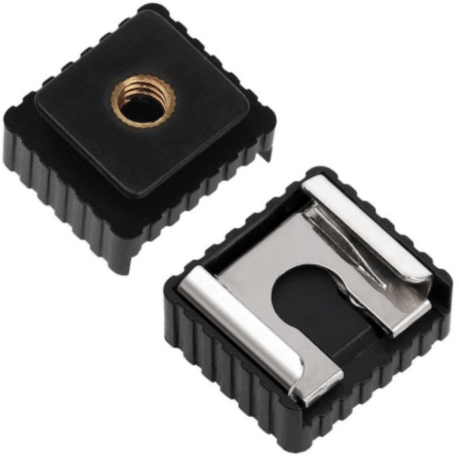 라이트닝 HS14 플래시시트 삼각대 핫슈 마운트 어댑터, 1개