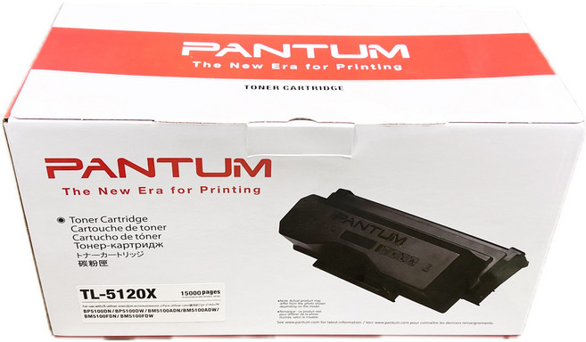 PANTUM TL-5120X 原廠碳粉匣 (適用於BP5100DN/BP5100DW/BM5100ADN等型號), 黑色, 1個