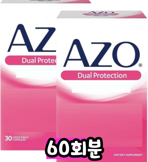 AZO 듀얼 프로텍션, 60회분, 1개
