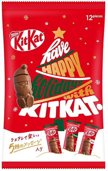 네슬레 KKT 킷캣 홀리데이 산타 셰어백 12장, 1