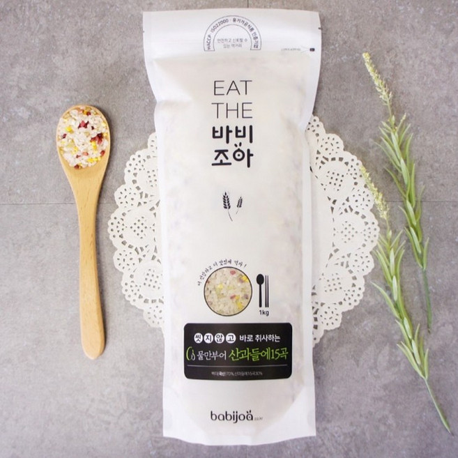 코아트 해썹 기능성 물만부어 혼합쌀 15곡 1kg, 1개