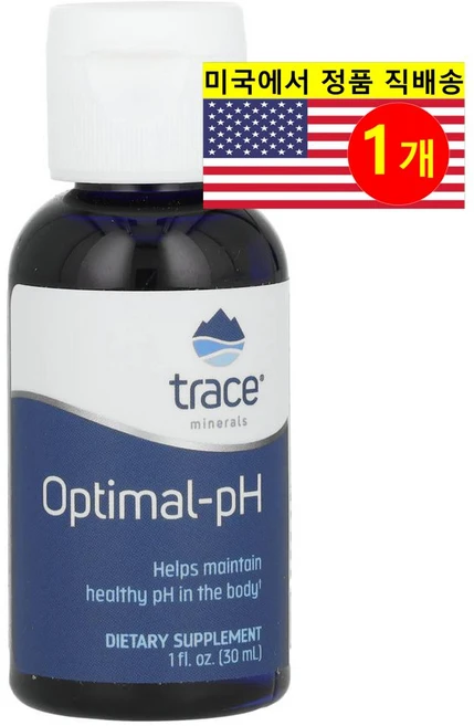 Trace Minerals 최적 pH 미네랄 리퀴드, 1개, 30ml - 쿠팡
