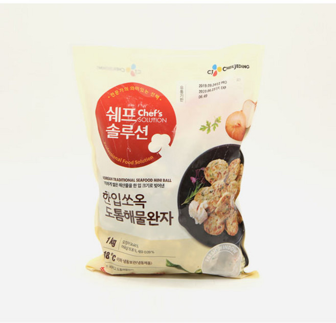 (무)(냉동)비비고 도톰해물완자(냉동 795gX2개, 795g, 2개