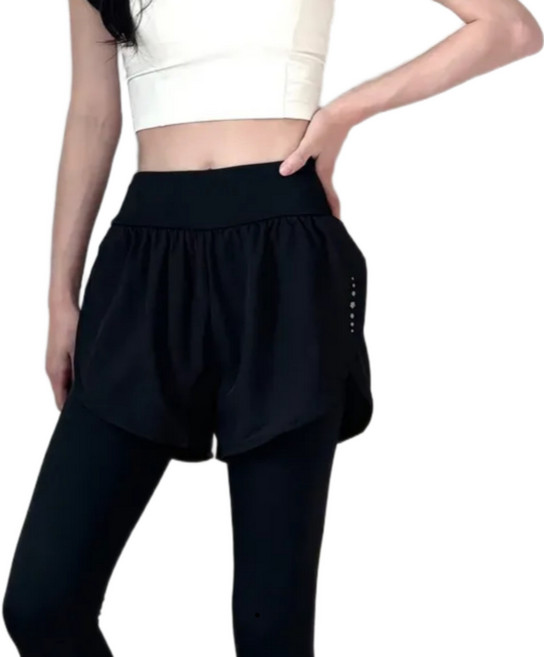 스텔라앳홈 필라테스레깅스 하이웨스트 바지 일체형