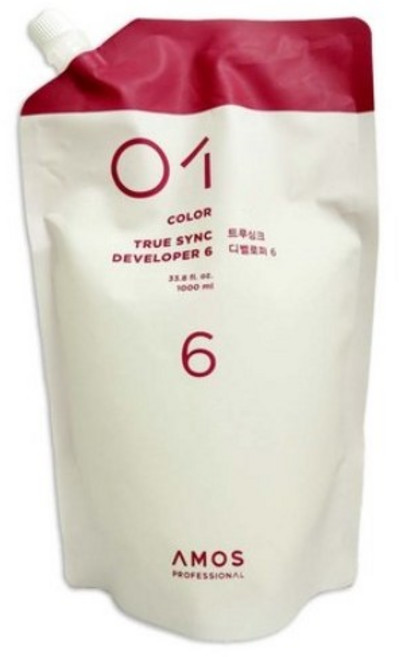 아모스 산화제 트루싱크 디벨로퍼 6% 1000ml, 1개, 1L