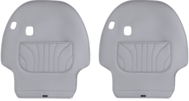 루젠 스포티지 NQ5 킥매트 시트백커버 운전석 조수석 세트, 1세트, 미스티그레이