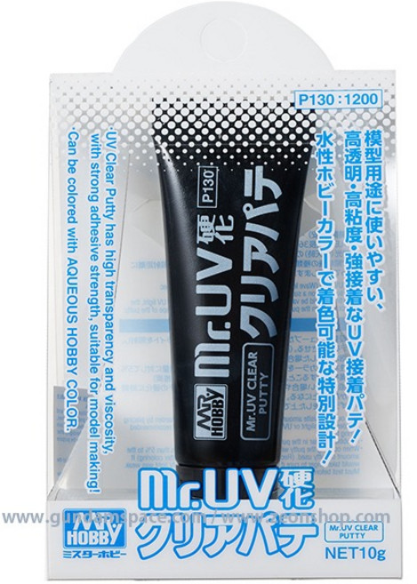 군제 P130 UV 경화 클리어 퍼티 10g, 1개