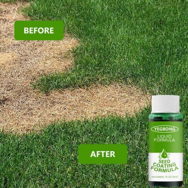 충전식농약분무기 녹색 잔디 스프레이 페인트 분무기 액체 스프링클러 시스템 천연 착색제 자국, 1개