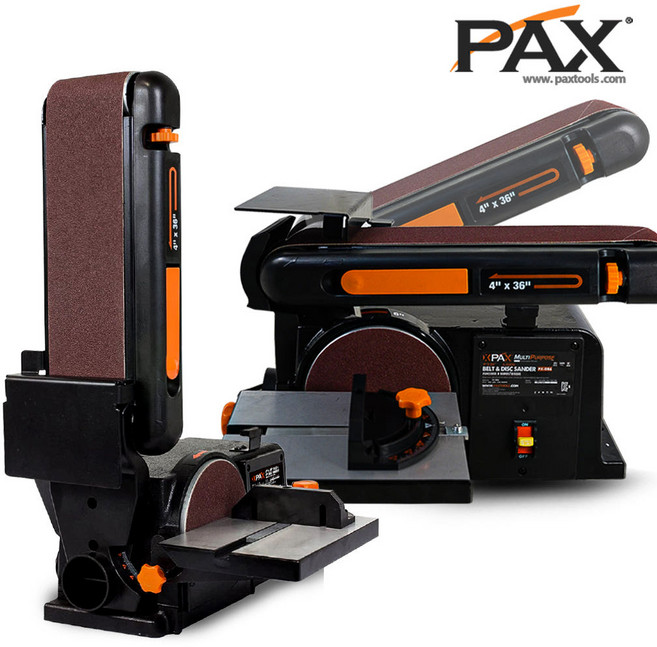 팍스 PX-DB6 벨트 디스크 샌더 샌딩기 4x36, 1개