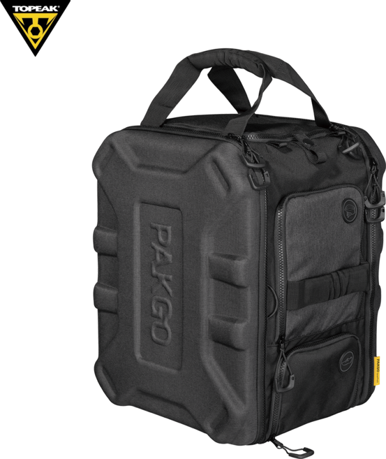 토픽 팩고 기어팩 라이딩 투어용 가방, 블랙, 1개