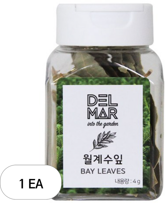 딜리셔스마켓 프리미엄 월계수 잎, 4g, 1개